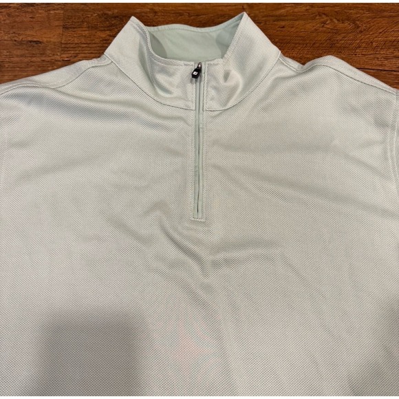 FootJoy Other - FootJoy Light Green Performance 1/4 Zip Pullover Golf Sweater Sweatshirt Men's L